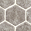 color Honeycomb Grey White